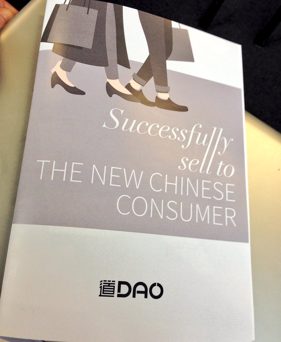 Great start to the day at How to sell to #newChineseconsumer event <a href="/quminltd/">Qumin</a> <a href="/GlobalBlue/">Anthony Governale</a>