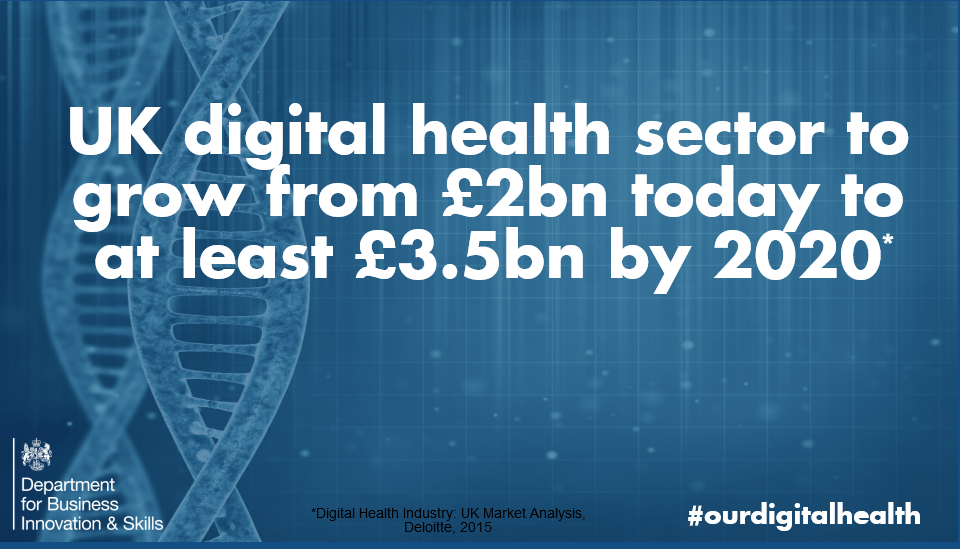 SciTechgovuk's tweet image. .@Freeman_George outlines vision to make UK global leader in digital health @DHealthLDN #OurDigitalHealth