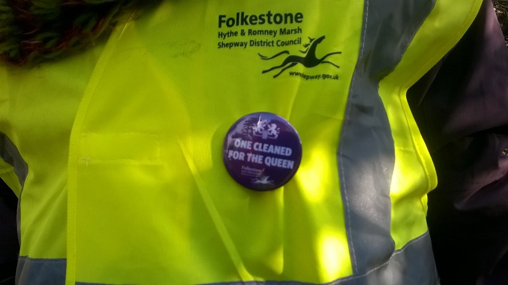 EKC_Folkestone's tweet photo. One clean for the Queen https://t.co/wGuxR43gka