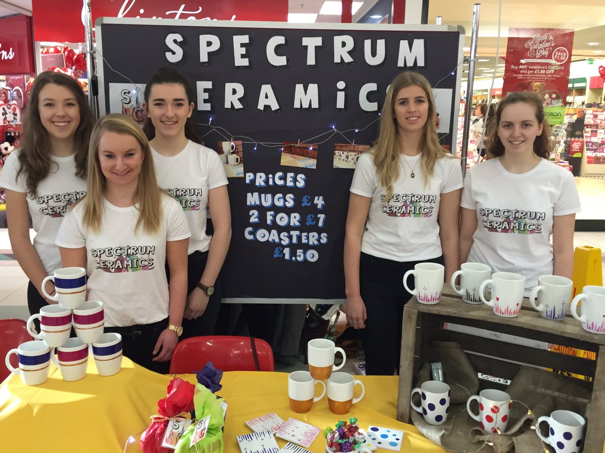 MrsDMorrow's tweet photo. @spectrum10ceram get down to @RushmereSC to buy bespoke #coffee #mugs. #kitchen love https://t.co/69ty1SIMcE