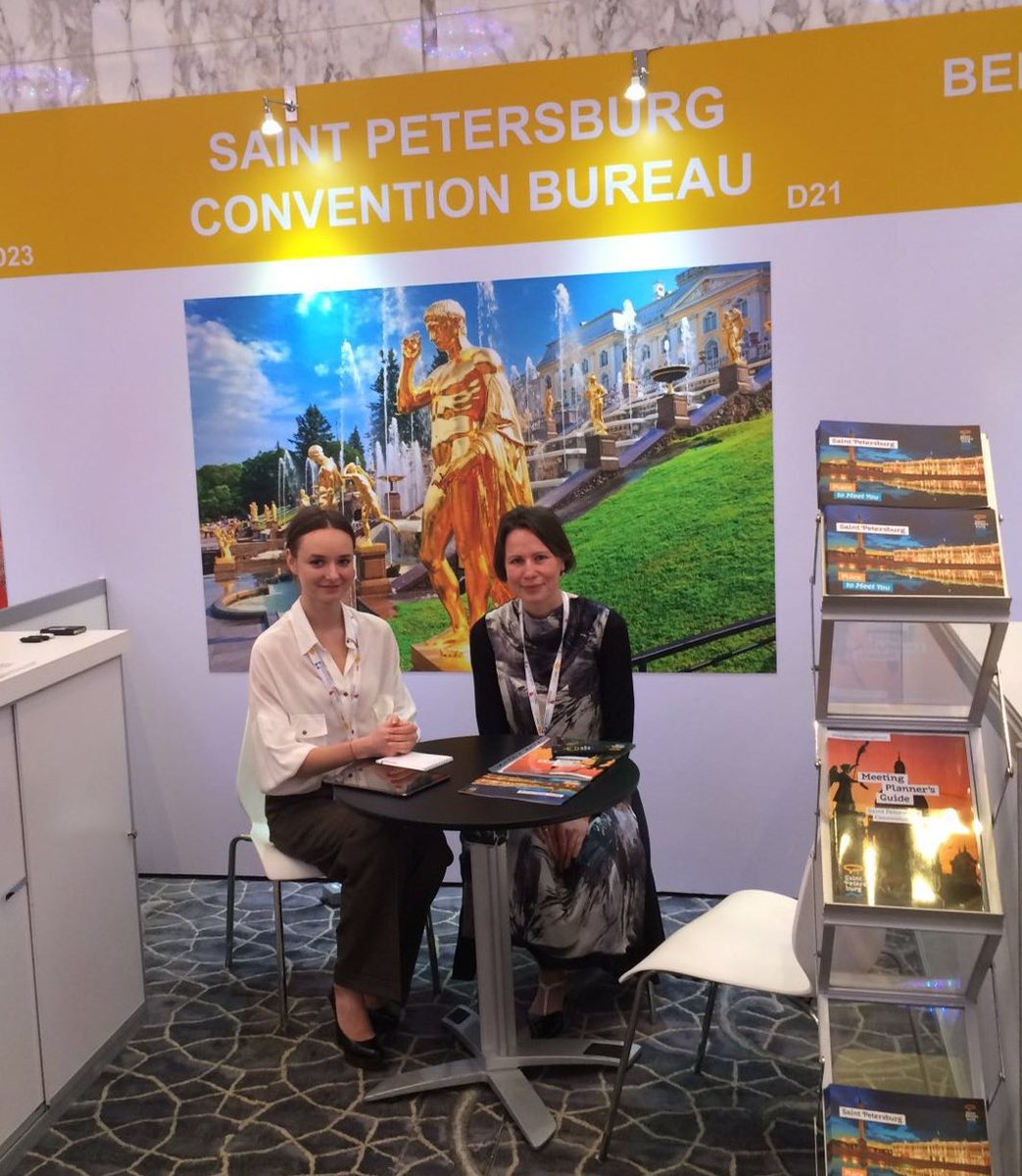 StPetersburg_CB's tweet photo. Clients from Middle East, India and other counties visits our booth at IBTM Arabia with great interest! #SPb #SPbCB https://t.co/RIkQHdio9O