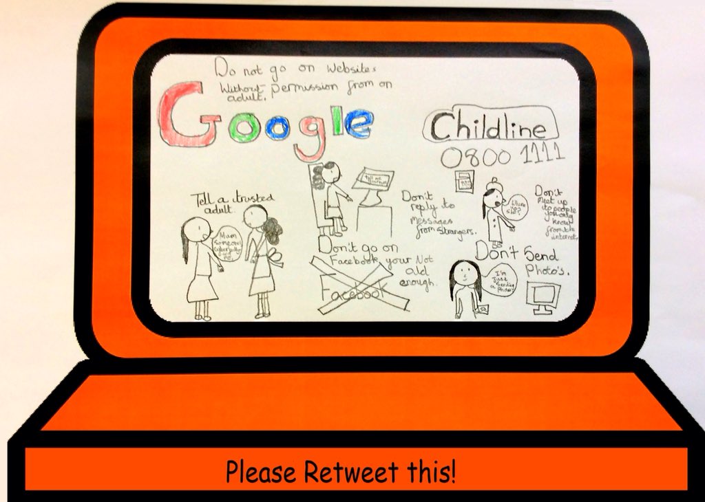 Safer Internet Day-please retweet this to show our children how quickly something placed on the Internet can spread!