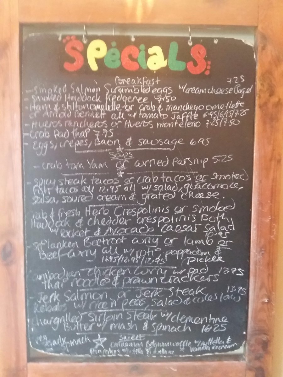 Wednesday's Specials!
#BannersN8 #AllDayBreakfast #PadThai #CambodianCurry #Smoothies #FriendlyVibe