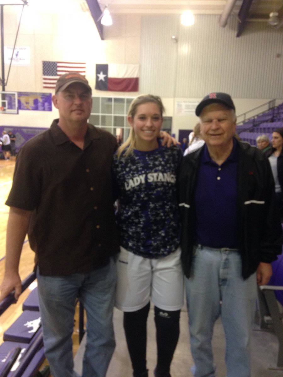 BillBoyd44's tweet photo. My Goddaughter Aspen Woerner with Judge McLean.  One of the best parts of being retired!  #almostdouble/double https://t.co/gWpQcMGQBJ