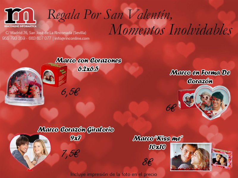 Rinconline's tweet photo. ¿Aún no sabes que regalar por San Valentín? Declara tu amor con estos marcos de fotos tan originales ❤❤❤ https://t.co/Vc2WOp2Ema