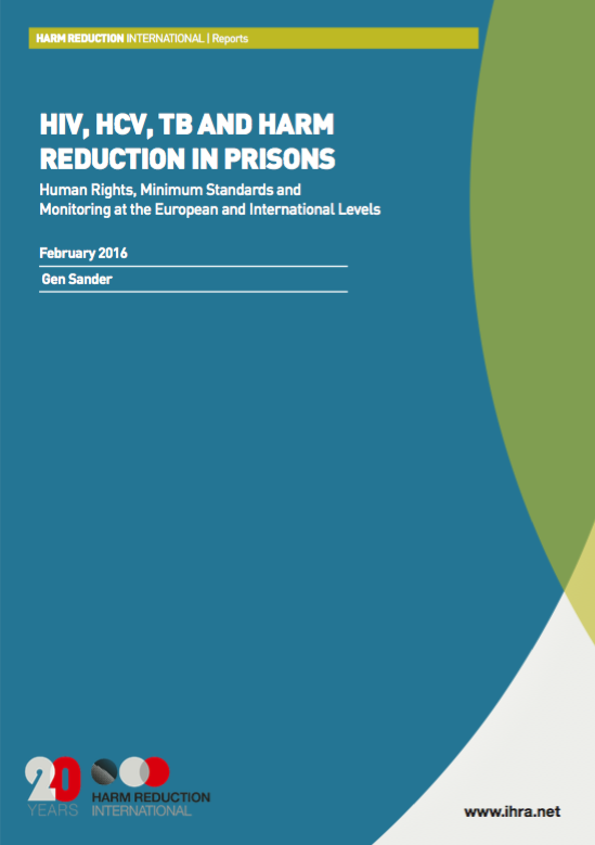 HRInews's tweet photo. JUST LAUNCHED: New report and monitoring tool on HIV, HCV, TB and #harmreduction in prisons https://t.co/AyLMI6xZko https://t.co/K22sSFcyOm