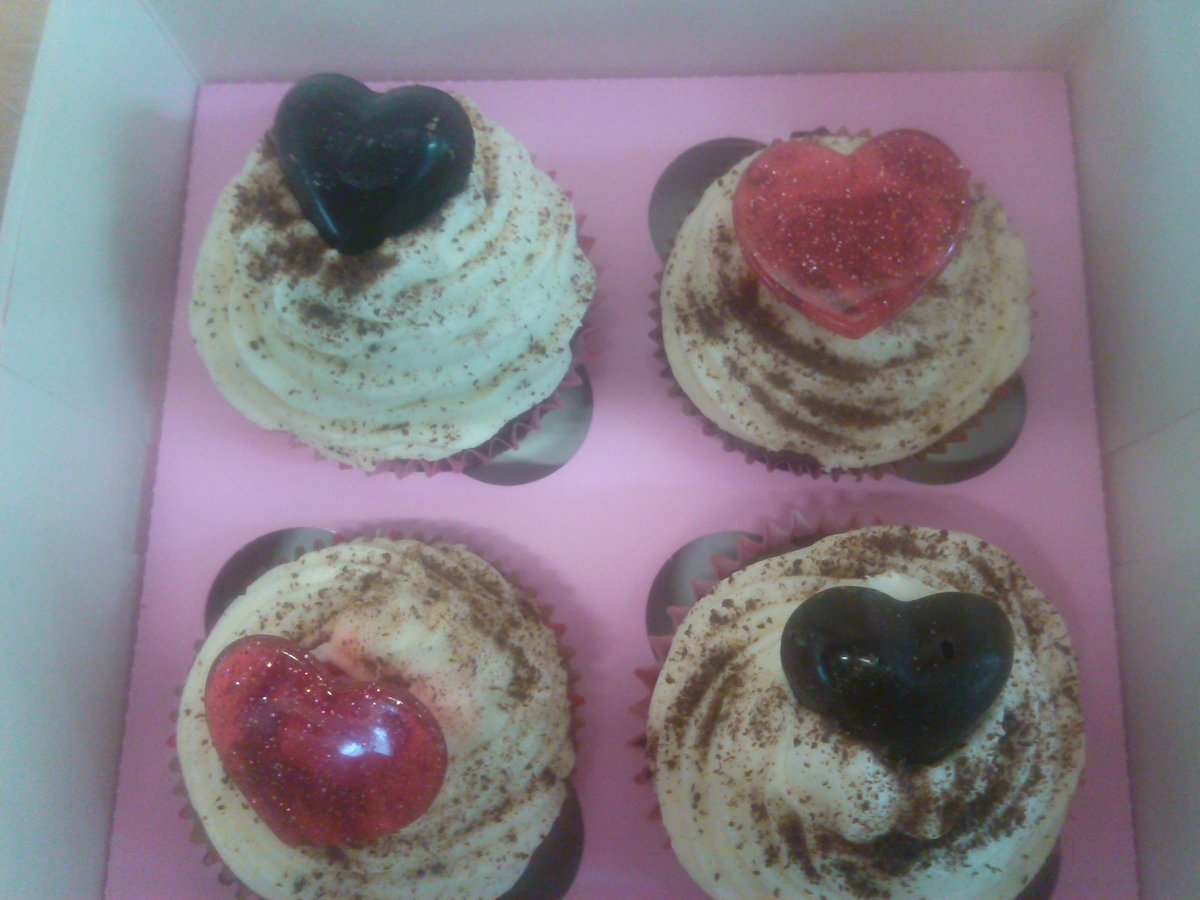 Great cupcakes from kind food on Norwich market row f 124-125 great for valentines
