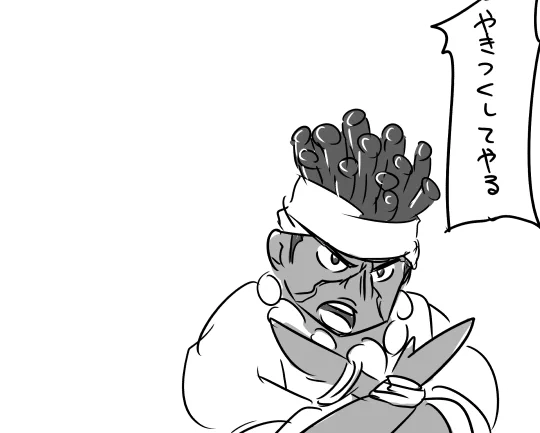アヴドゥルらくがき 