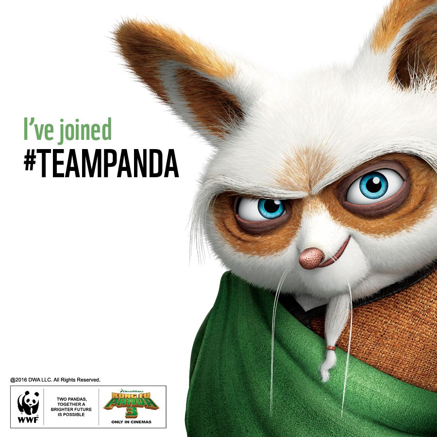 WWF's tweet photo. Join Shifu and #TeamPanda to help protect our beautiful planet! https://t.co/SfqtaVvE2l https://t.co/47OZM2h4z8