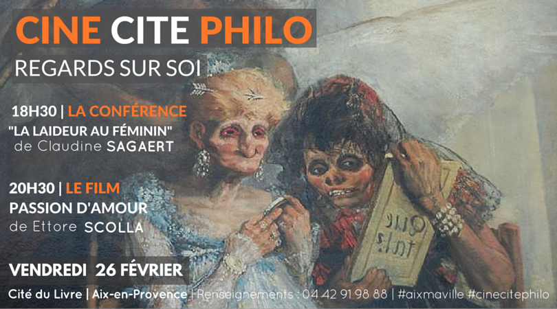 LaBelleAix's tweet photo. #CinePhilo à Aix, 26/2 A t-on + souvent le tort d'être laide que d'être laid? Film D'Ettore Scola 'Passion d'Amour' https://t.co/QP0iGIRiro