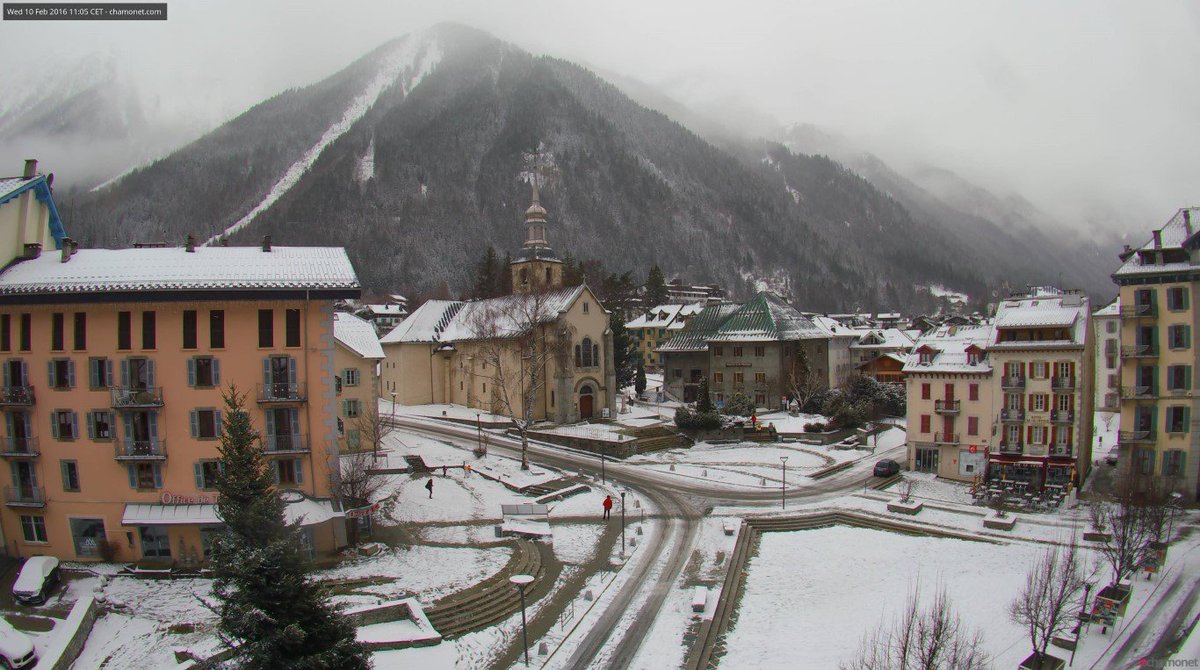 Chamonix Snow Report tweet media