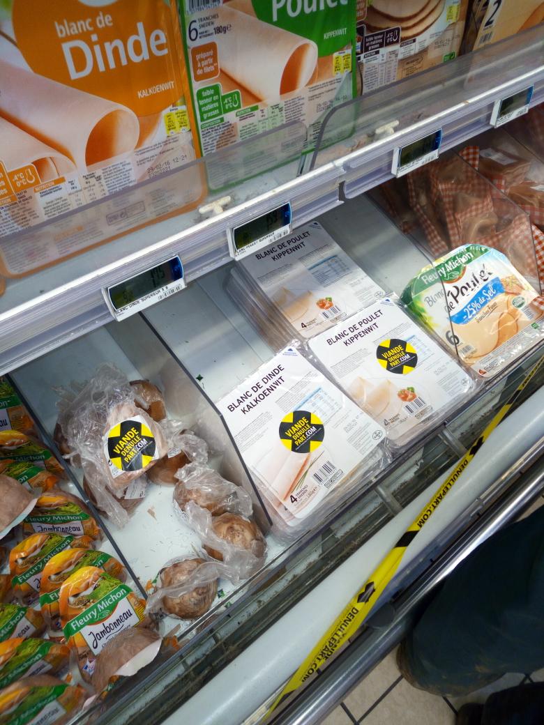 JA_Allier's tweet photo. Produits transformés : certaines marques renseignent sur l'origine de la viande d'autres pas ! #viandedenullepart https://t.co/zboz166HEk