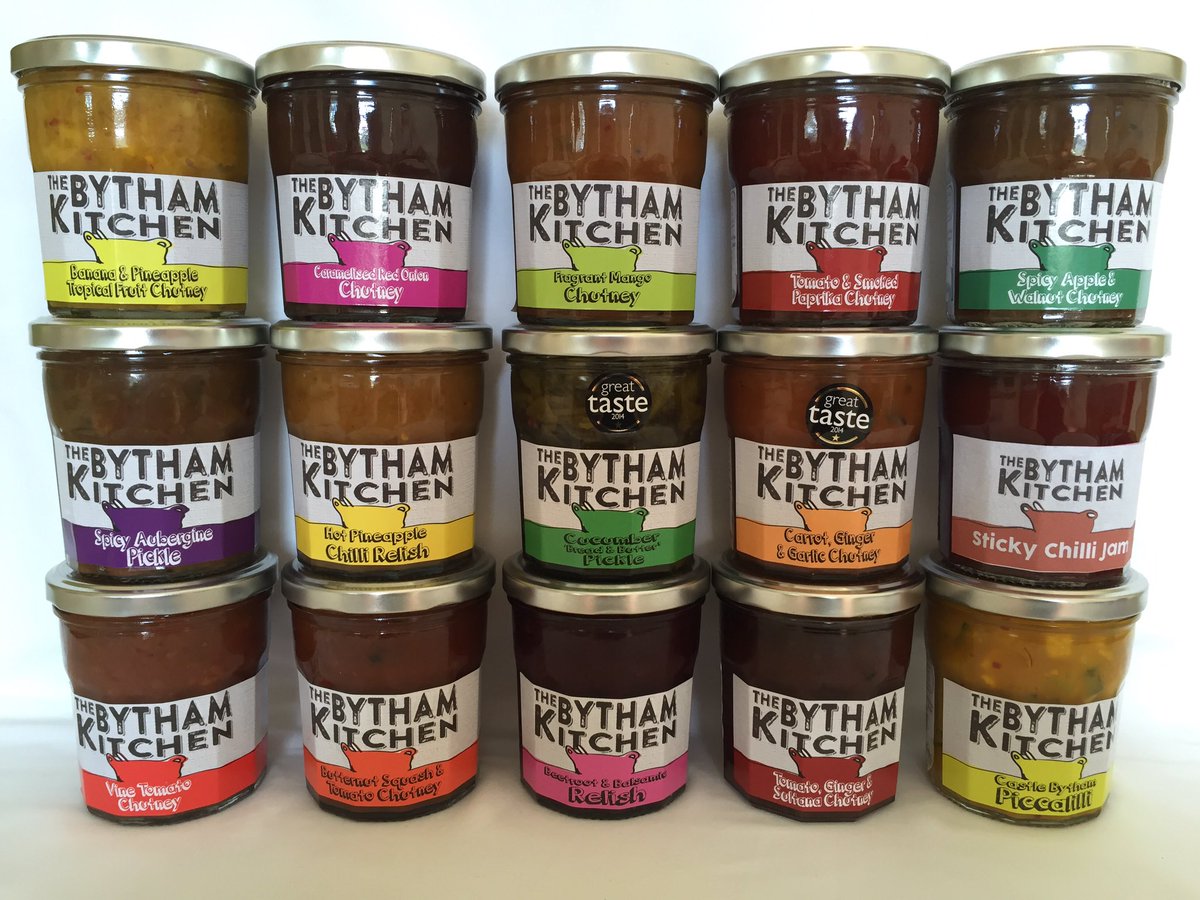The Bytham Kitchen full range #homemade #artisan #yummy