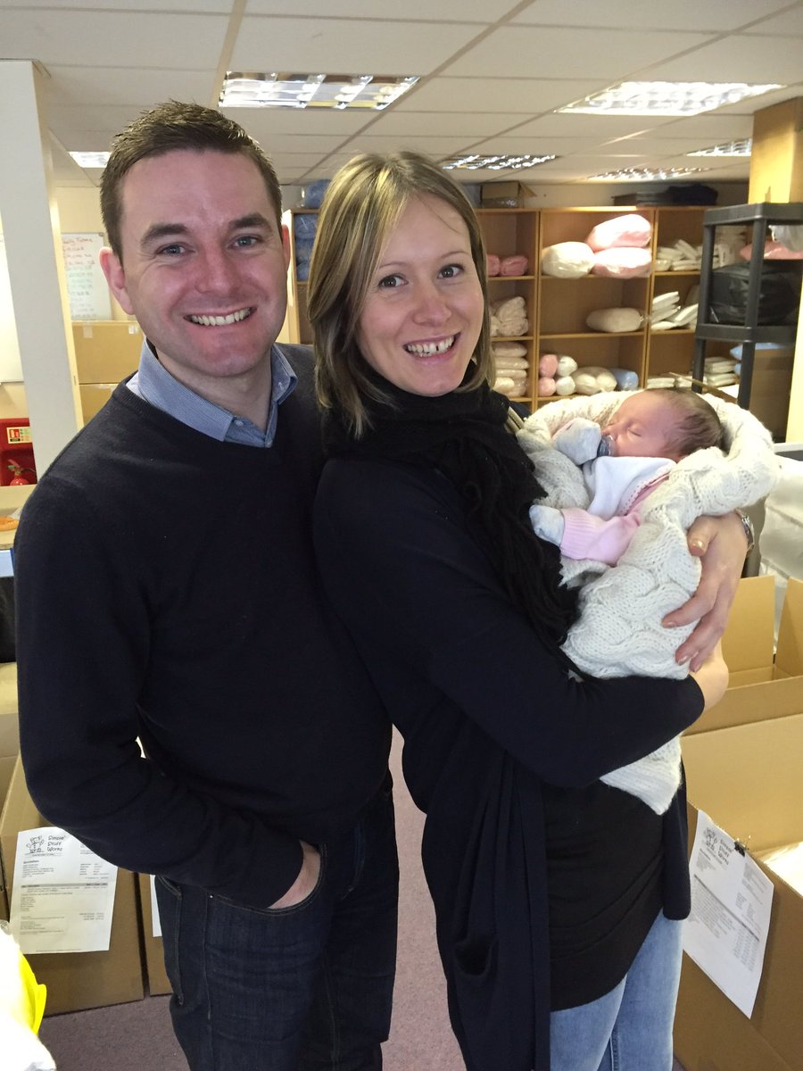 SimpleStuffWrks's tweet photo. Congrats to our wonderful colleagues James and Diana on the safe arrival of baby Chloe! https://t.co/AK8PMuYacf