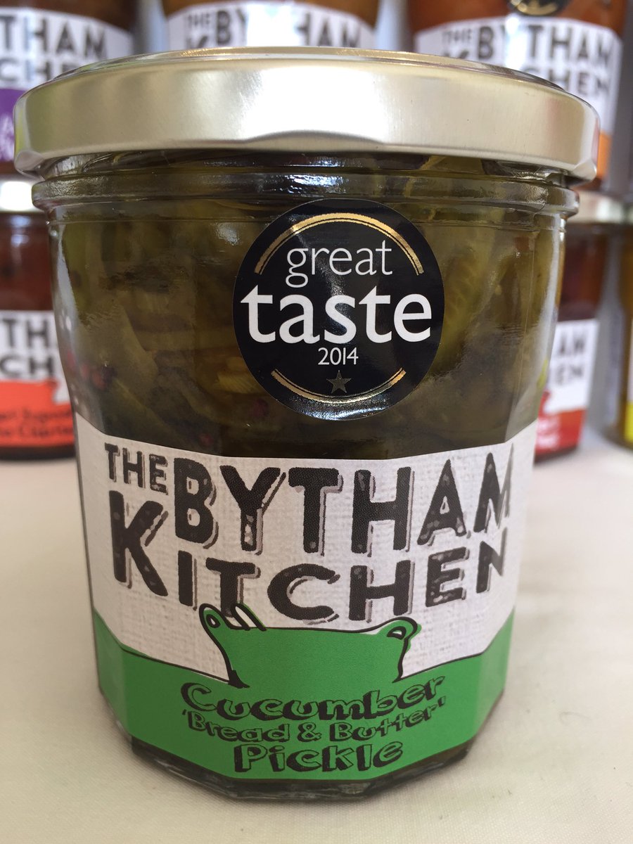 #awardwinners Cucumber bread &amp; butter pickle