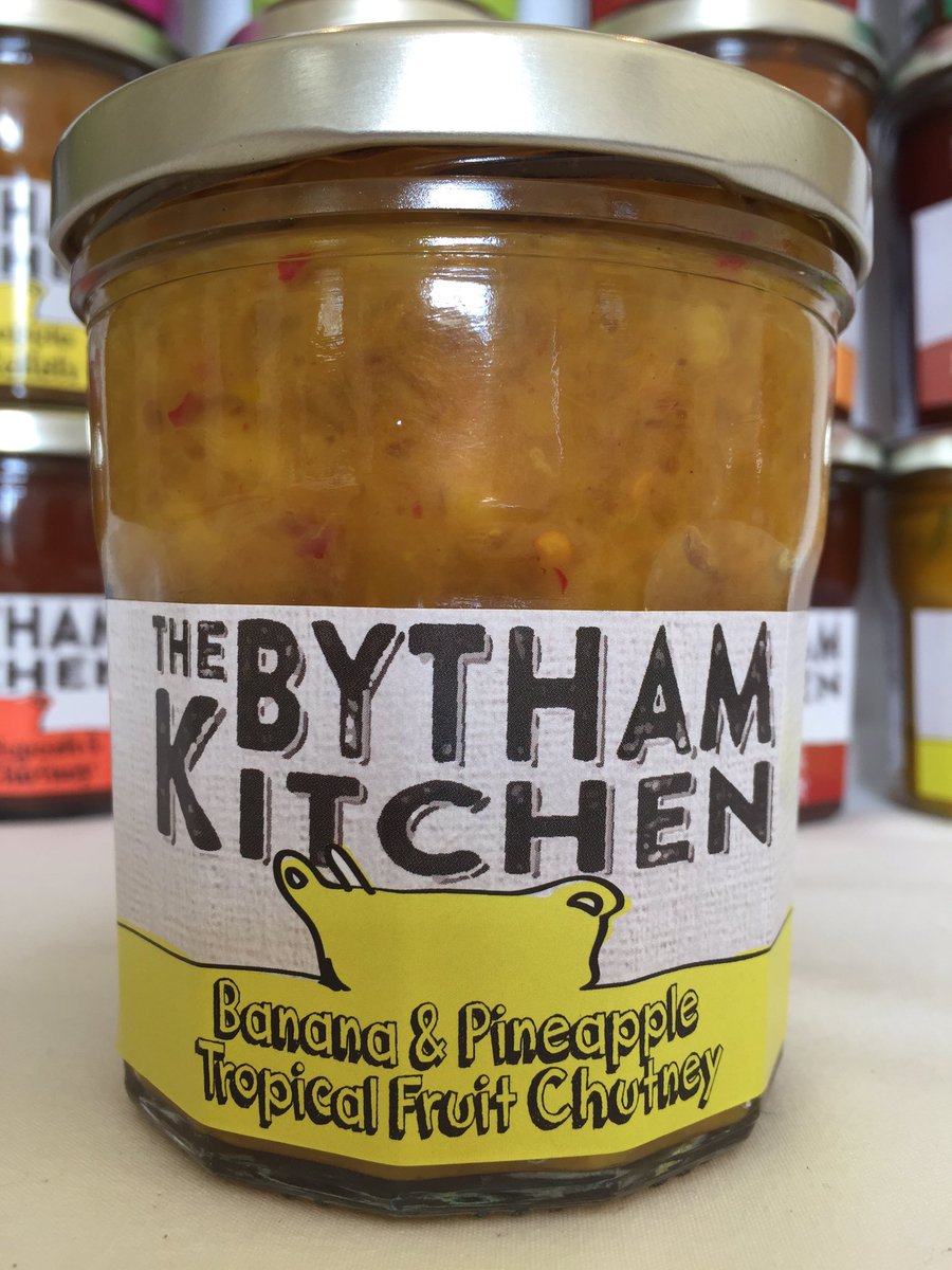 Banana &amp; pineapple tropical fruit chutney