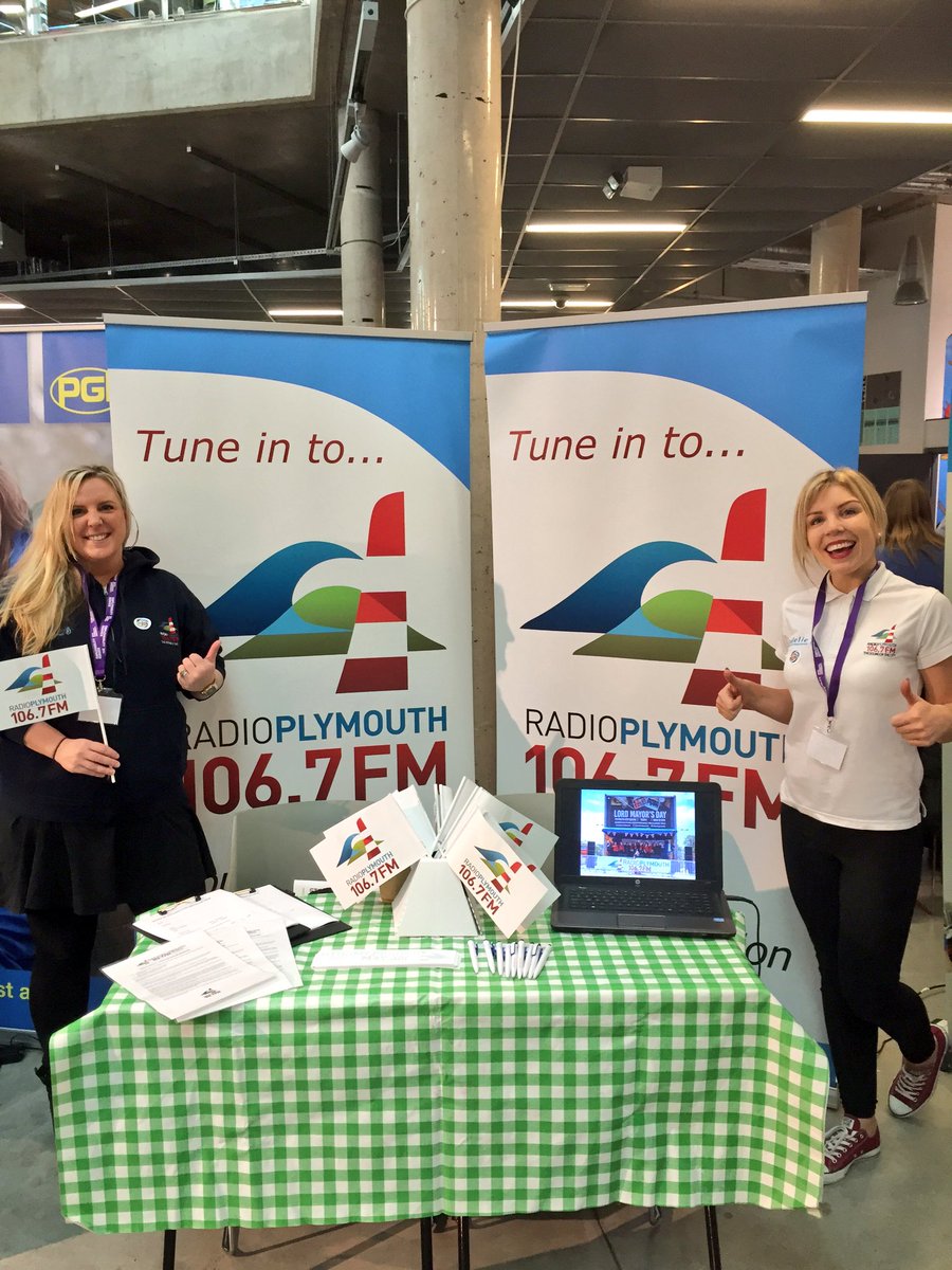 GhrPlymouth's tweet photo. The Radio Plymouth Lighthouse Crew are @PlymUni for their #PartTimeJobsFair find out more #radioplymouth until 2pm https://t.co/uUslt7LQ3X