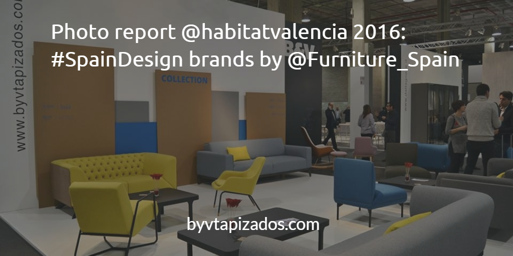 10Decoracion's tweet photo. Lo vivimos con @Furniture_Spain https://t.co/swLx0CaI9r, 🔝 @ByVTapizados 👏 @habitatvalencia #SpainDesign https://t.co/pvj4w6Cbuo