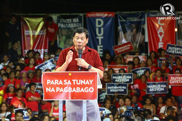 phvote's tweet photo. Presidential candidate Duterte: Subic was better venue for #APEC2015 summit https://t.co/Ya1f2CnyjL #PHVote https://t.co/YcVZlfMuTo