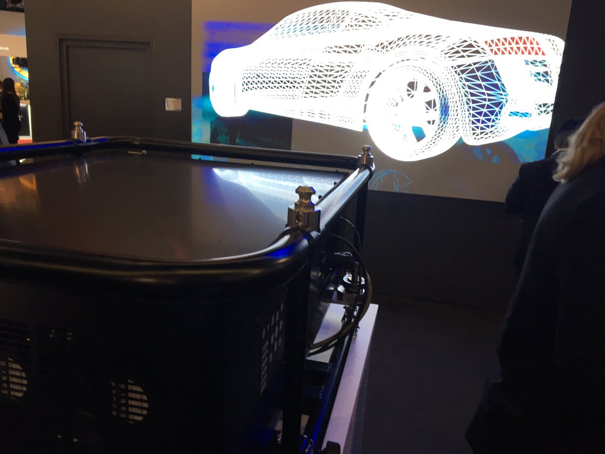 StriveAV's tweet photo. .@PanasonicProAV new 28000 lumens laser projector looking very impressive #avtweeps https://t.co/WHFjrNa9LB