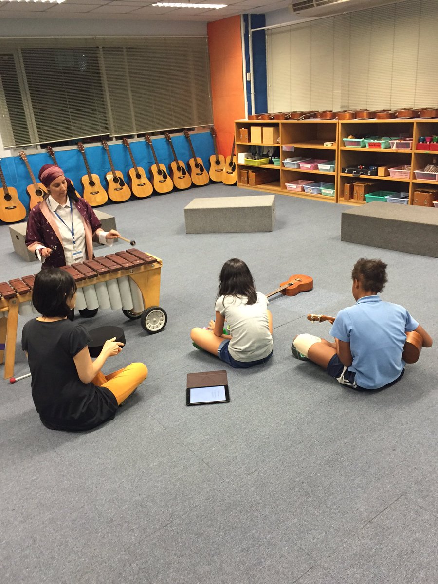 Students and parents making music together #nistpypx