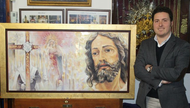 pasionensevilla's tweet photo. El arte contemporáneo presente en el cartel de la Semana Santa de Écija | https://t.co/qxqBKQzzhE | #CuaresmaPS https://t.co/Zpl0QjVF3X
