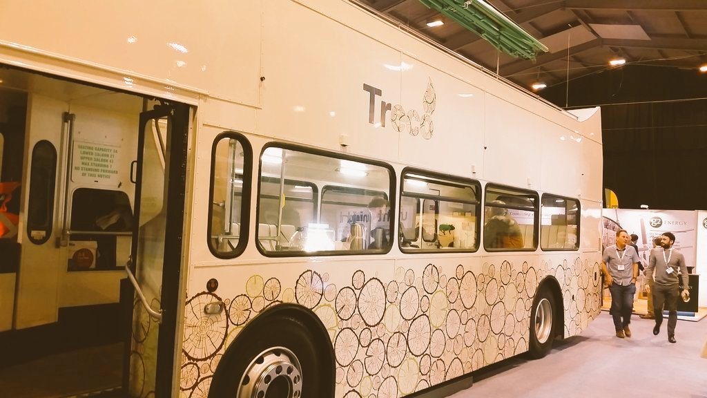 WyeValleyEnergy's tweet photo. We're at @EnergyNowMag supporting our sister co. on stand 46. Pop up the open top bus and see us #EnergyNow #Biomass https://t.co/33ccmtIYnD