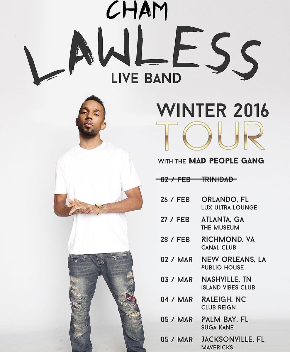LAWLESS 2016 WINTER TOUR!!! Get your tickets early and get ready for the best live concert!! 2 weeks To Go!!!