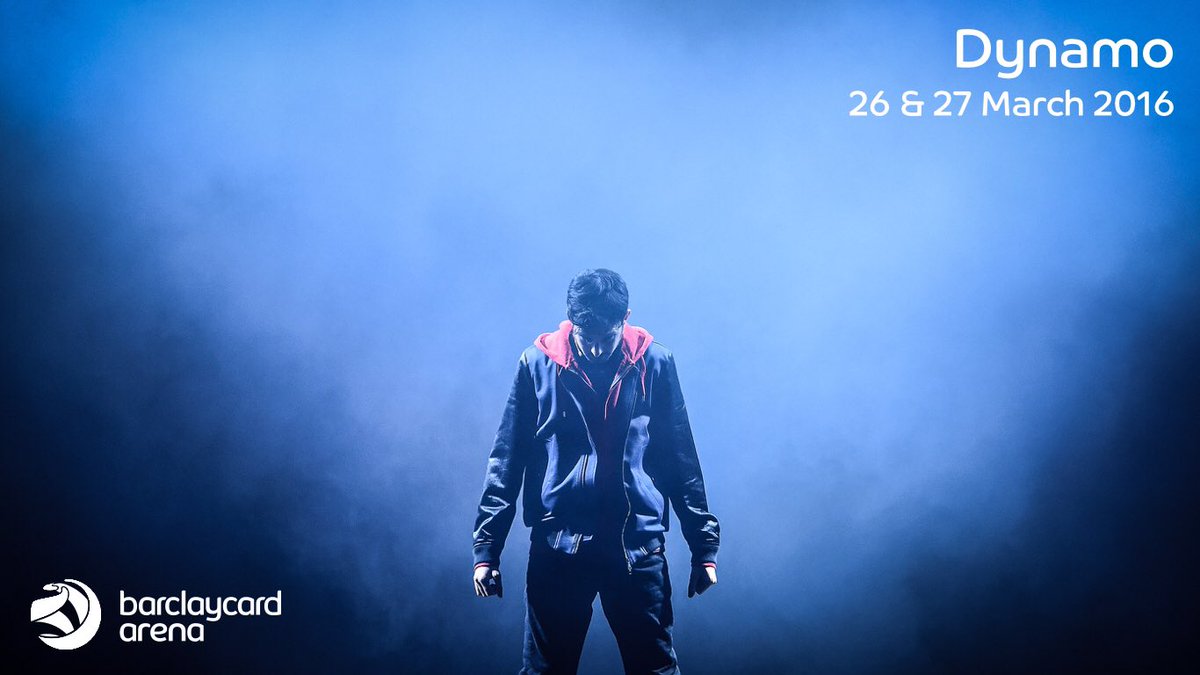 UtilitaArenaBHM's tweet photo. GUESS WHO'S BACK! @Dynamomagician is coming back to Brum! Grab presale tix now: https://t.co/UYaWw3CGlt #DynamoBham https://t.co/Kq97bNiG6N
