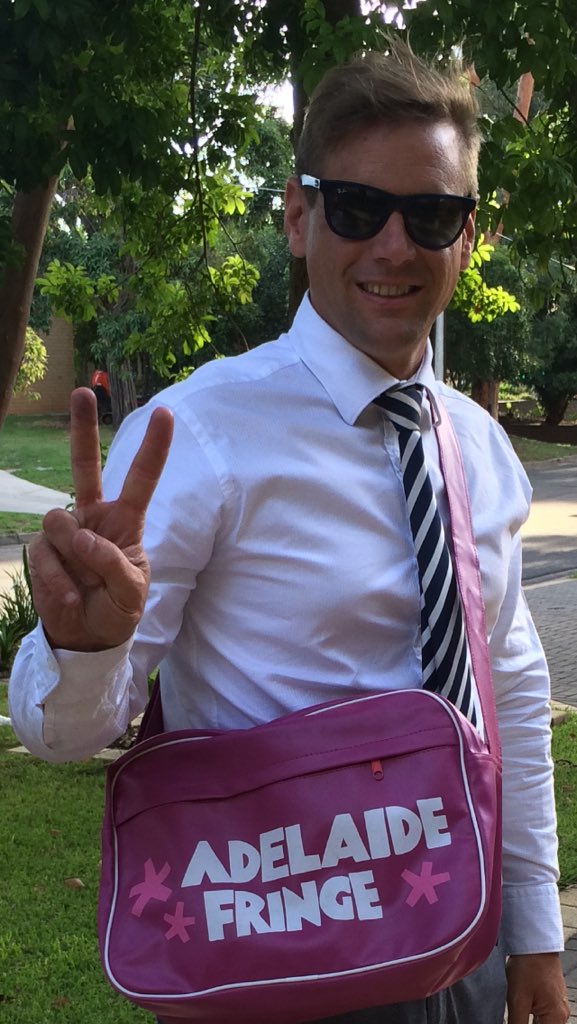davidslama's tweet photo. It must be that time  of year again  @adelaide_fringe https://t.co/rHonW9MqSL