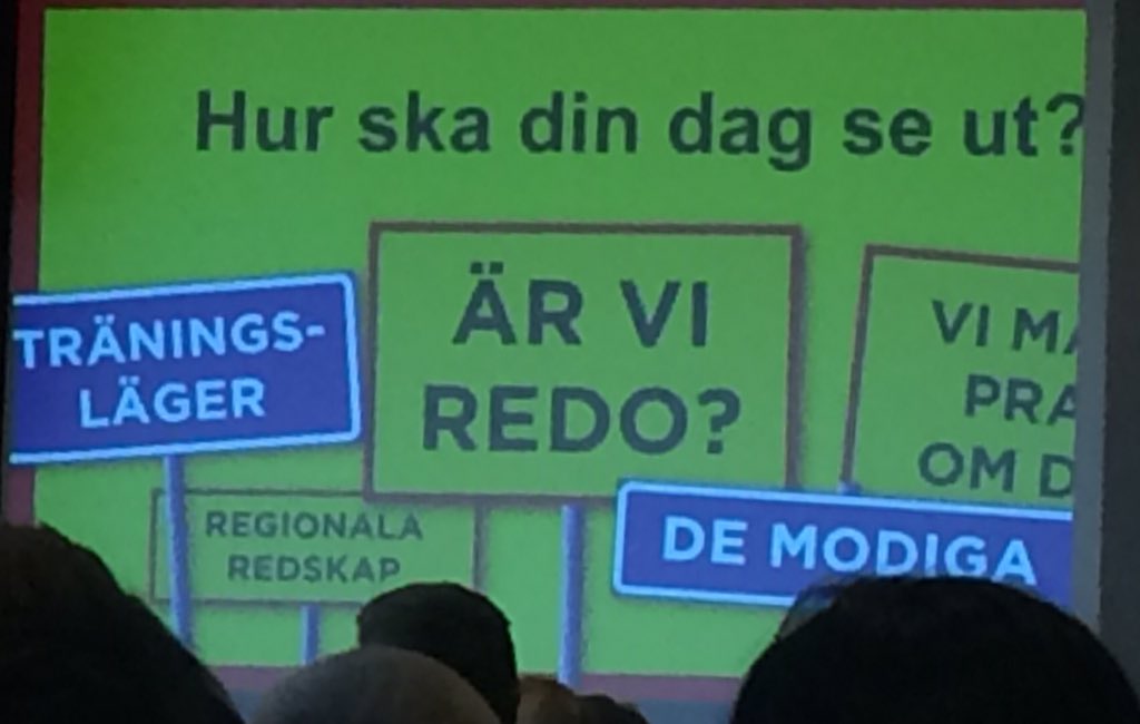 Hunnershage's tweet photo. På konferens med familjen #Reglab https://t.co/0KomyEbLqv