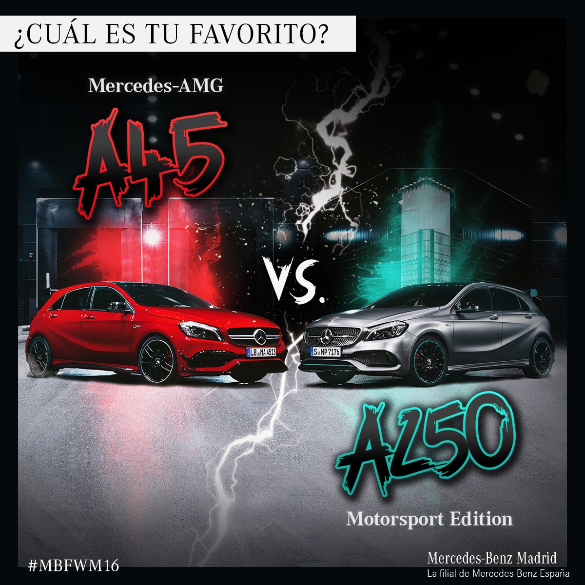 StarMadridRetai's tweet photo. RT si te gusta el #AMG o FAV por Motorsport y gana 2 entradas para cibelespacio  #MBFWM16. https://t.co/DhXuE9KI1p https://t.co/XHOk1kw08a