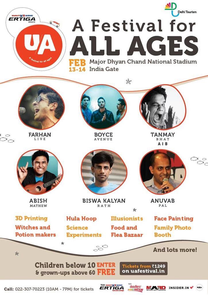 FarOutAkhtar's tweet photo. Bahaut mazaa aane wala hai doston.. See you there.. @UAthefestival https://t.co/UgD31u5sg7
