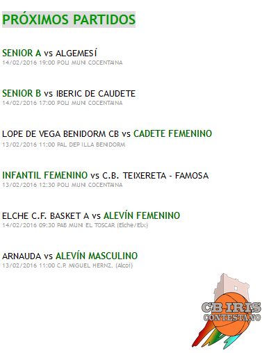 iriscontestano's tweet photo. Ja tenim els horaris de la próxima jornada! #FORÇAIRIS #FENTCLUB https://t.co/FpDq7NbW9E