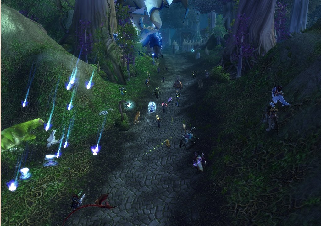 NostalBegins's tweet photo. #Azuregos being kited over the continent. #vanilla https://t.co/l5hj34xcdt