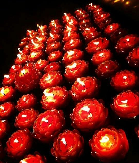 Make a wish candles during the New Years Cebration in China! Sweet picture from our friends  
#mywakame #wakamedubai