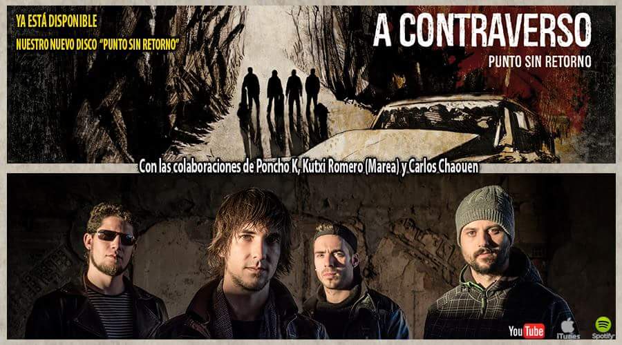 DISPONIBLE  "Punto sin retorno" con las colabs de <a href="/kPonchok/">PONCHO K</a> <a href="/CarlosChaouen/">Carlos Chaouen</a> <a href="/losmareaoficial/">Los Marea Oficial</a>  mediafire.com/download/3aec3…