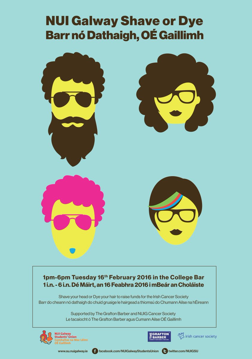 UniOfGalwaySU's tweet photo. More sound people donating raffle prizes for #NUIG #ShaveorDye @isupplyprinting /Print That &amp; @Studentleapcard https://t.co/EYoZtqlbAC