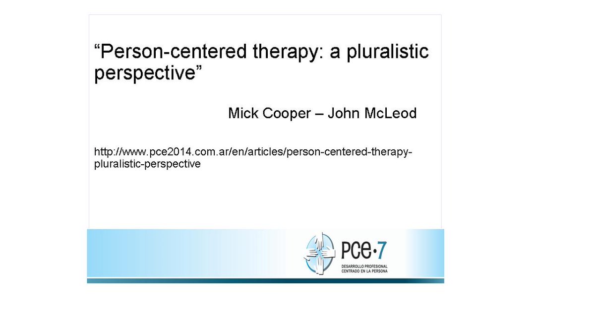 PCESiete's tweet photo. #counselling #psychotherapy #personcenteredapproach
@mickcooper77 

https://t.co/ZHQYh6eKBK https://t.co/IEpvElqbUk