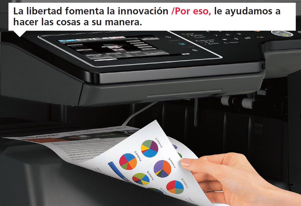 La libertad fomenta la innovación, por eso, le ayudamos a
hacer las cosas a su manera inforcopy.es