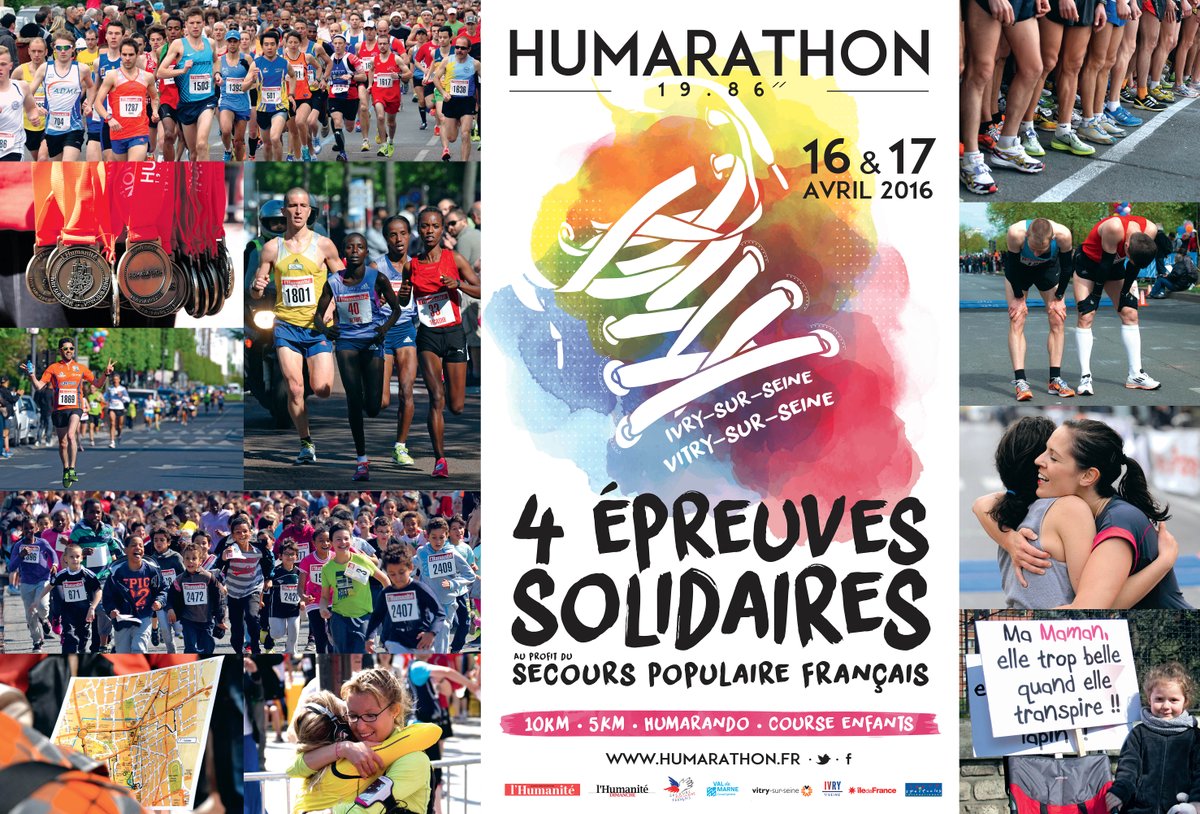 Humarathon's tweet photo. Pour s'inscrire aux 5 km &amp;10 km de l'Humarathon, c'est par là: https://t.co/Y4JrzPQ7Oa #sport #running #course #cool https://t.co/nYIO53Hj8U