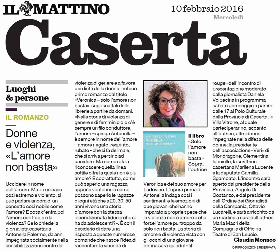 PalermAntonella's tweet photo. Veronica, solo l'amore non basta https://t.co/6jCsffxIwV
