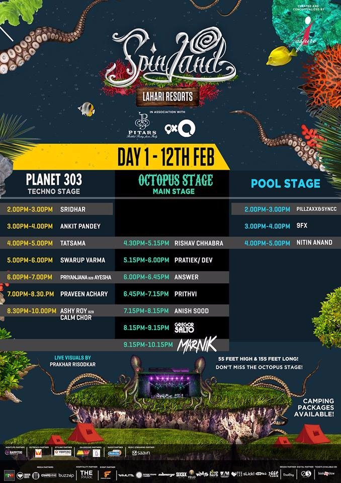 WeAreFRR's tweet photo. Here is @SpinlandFest's complete day wise line up featuring @alyandfila, @ArjunVagale &amp; more
https://t.co/dlW2VXYh5A https://t.co/K7MIsoTCt7