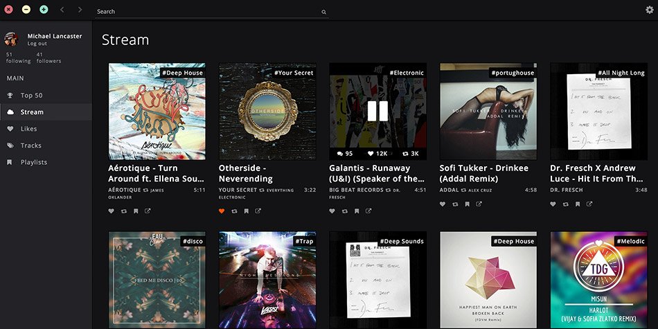OhHowSuper's tweet photo. #SoundNode. A desktop #app for @SoundCloud, #UX looks familiar... https://t.co/tWwLtttuTy https://t.co/yheD6oe8um
