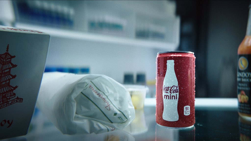 CocaCola's tweet photo. Often the thing you’re looking for is right in front of you. #CokeMini https://t.co/UXGH58hxdp