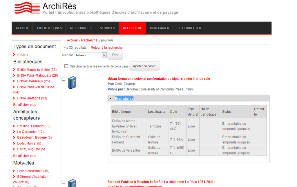 BibEAVT's tweet photo. Pour voir la notice détaillée il faut cliquer sur le titre. https://t.co/aJTKzvtaPk https://t.co/ZMiKctM2MP