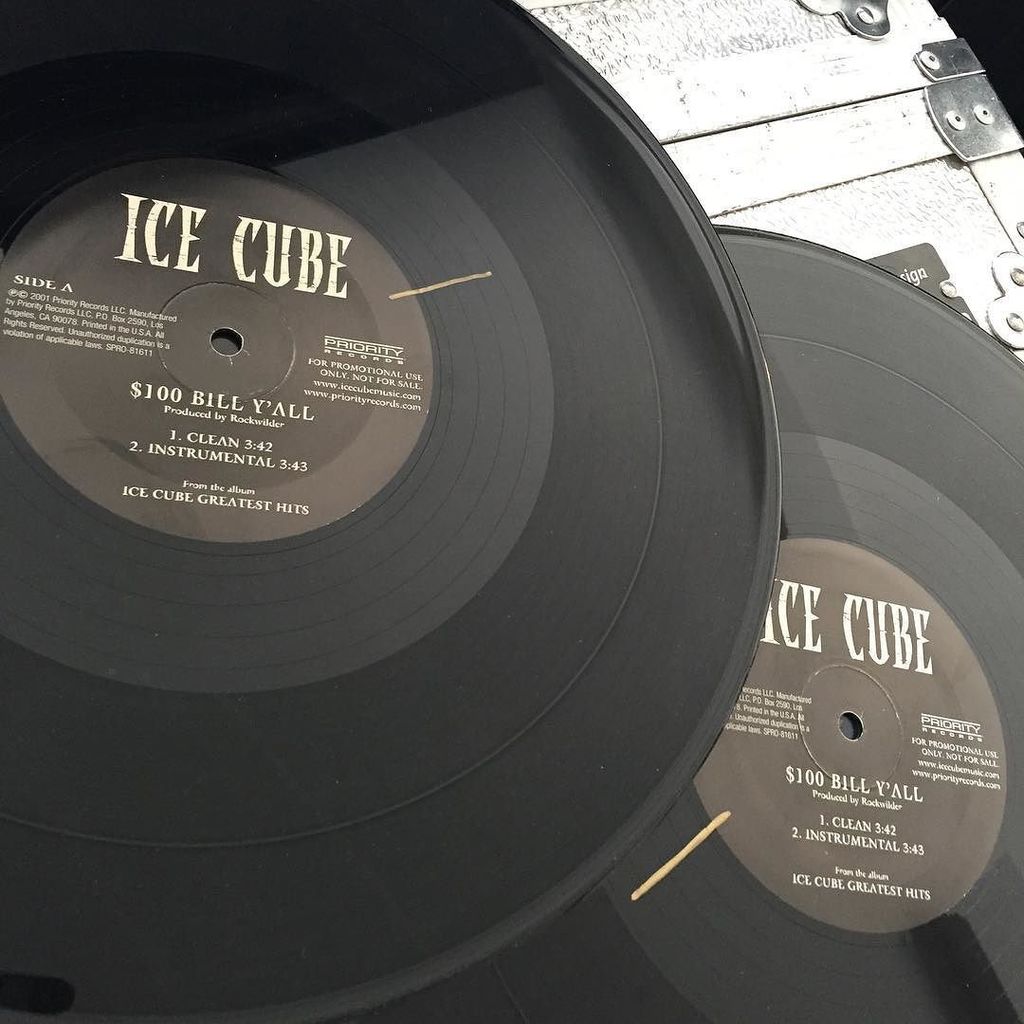 dennisblaze's tweet photo. #westcoastwednesday @icecube original cue points #icecube #promorecords #westwest #calilov… https://t.co/DgGpsvTbhM https://t.co/LuL0AJt3RW