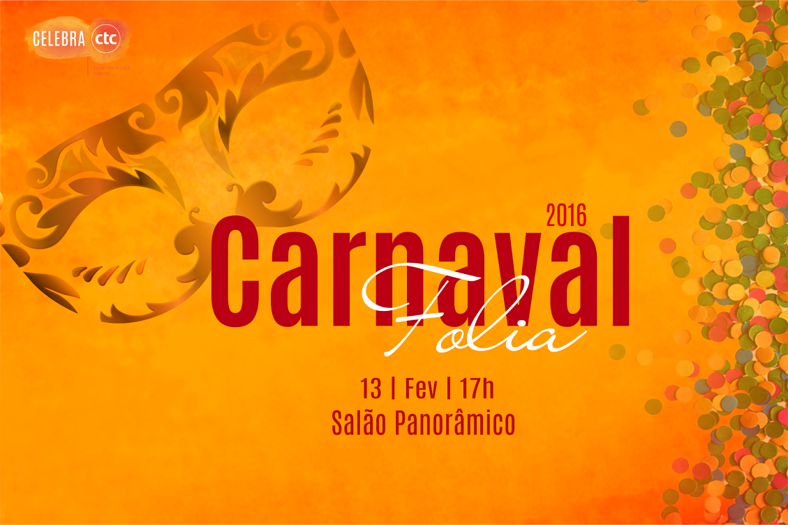 CTCLajeadoRS's tweet photo. Sábado, 13/02, tem Carnaval Folia no CTC. 
Um tradicional Carnaval de Clube para você e sua família! https://t.co/IlBhMbrPn3