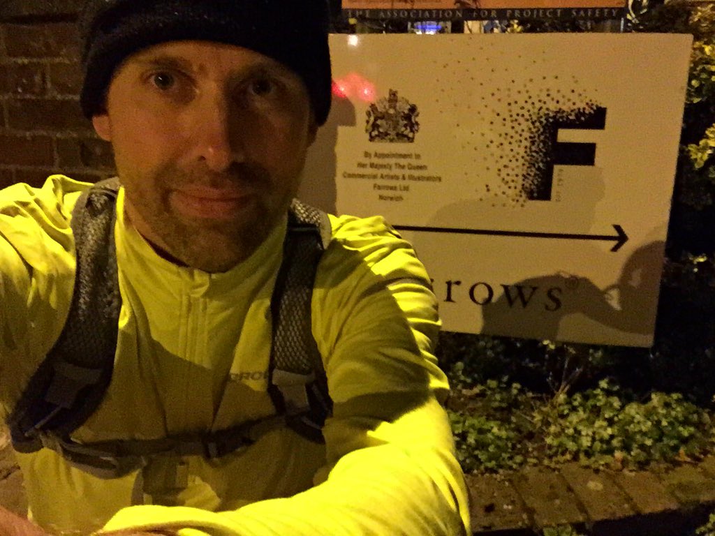 strw75's tweet photo. A busy day working at @FarrowsDesign - time for a nice, cold run home for @Sensetweets #teamsense https://t.co/HDIbIpH8n0