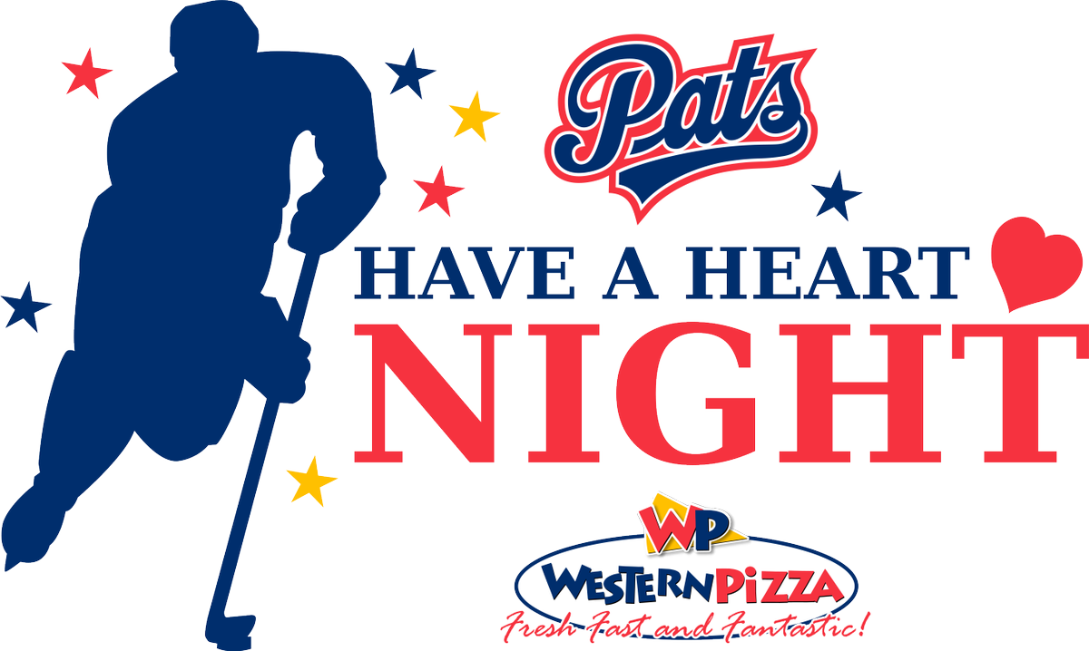 WHLPats's tweet photo. Video - https://t.co/rLcLxPSeND Head out with the Pats on @wpizz #HaveAHeart Night deliveries. #WholeNewGame https://t.co/6K4V1PfDza
